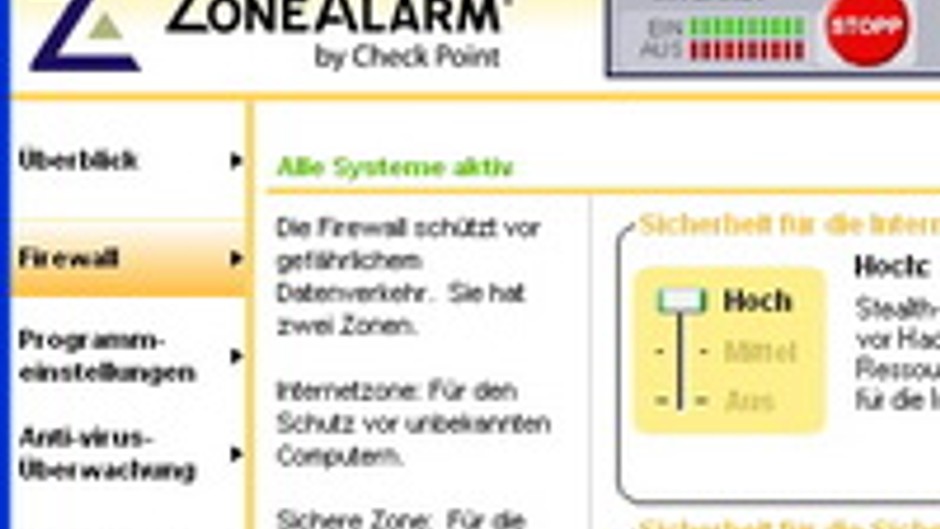 ZoneAlarm'da mutlu son