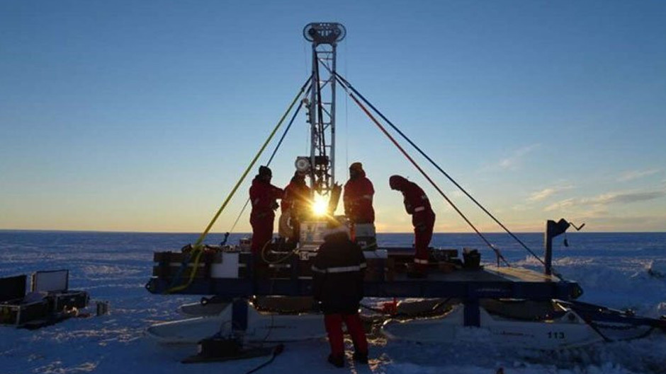Buzun altında yeni yaşam formları