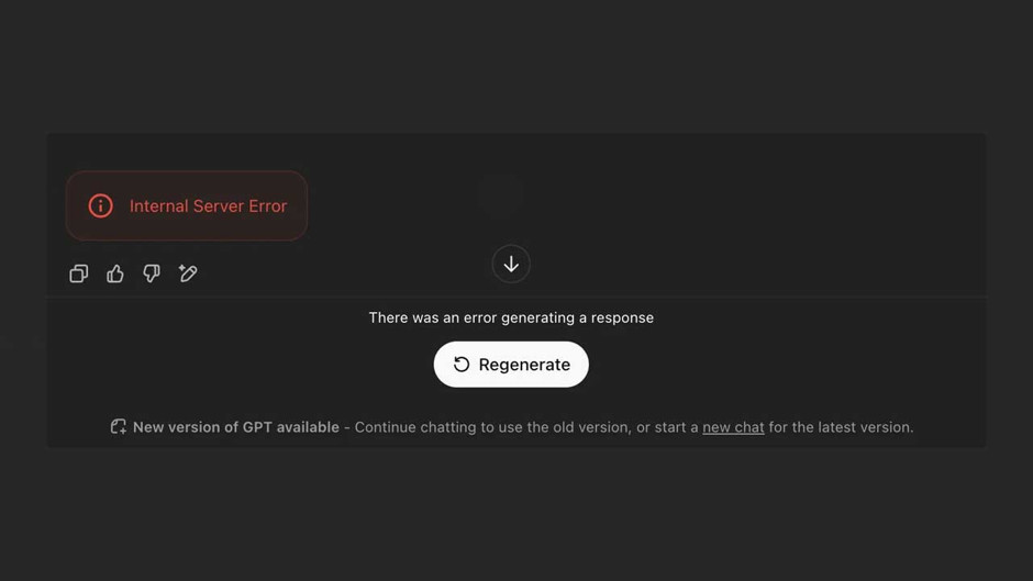 ChatGPT Dahili Sunucu Hatası (Internal Server Error) nedir, nasıl çözülür?