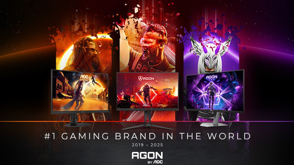 AOC, oyun monitörleri pazarındaki liderliğini sürdürüyor