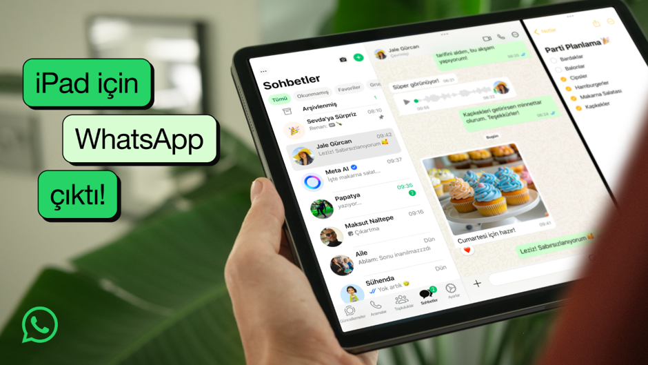 Uzun bekleyiş sona erdi, WhatsApp iPad uygulaması nihayet yayınlandı