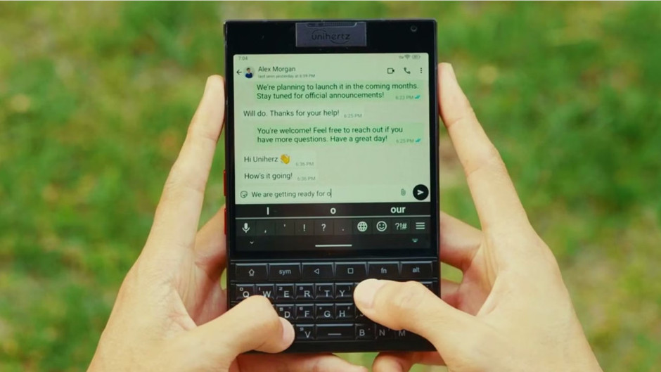 BlackBerry'ye saygı duruşu: Klavyeli Unihertz Titan 2 geliyor