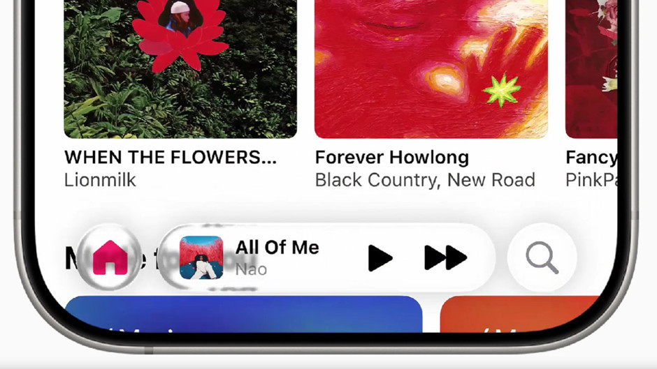 iOS 26’nın Liquid Glass’ı artık daha az “Liquid”