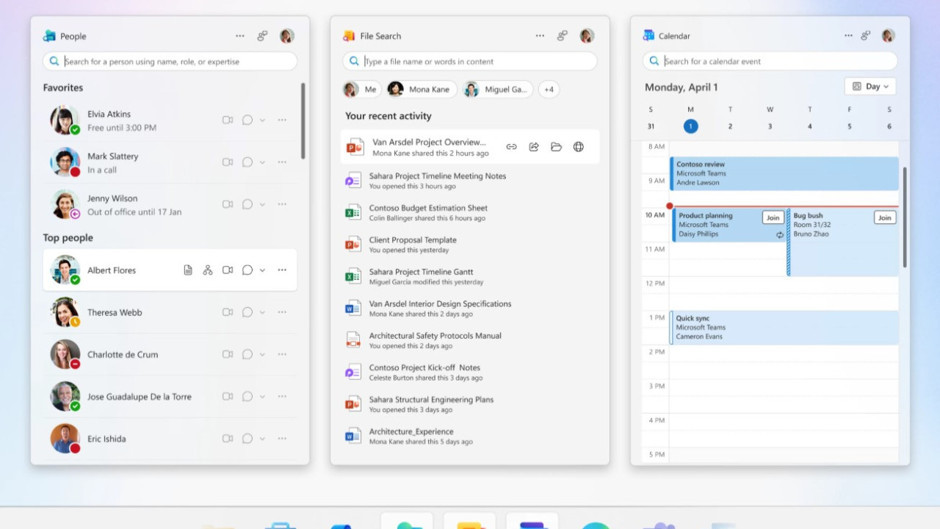 Windows 11’e özel Microsoft 365 yardımcı uygulamaları geliyor
