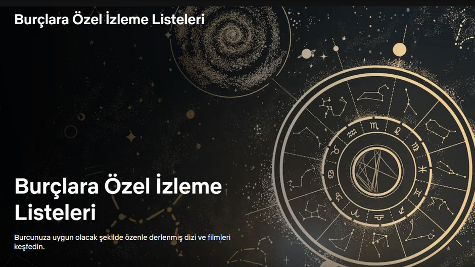 Netflix’ten burçlara özel izleme listeleri: Zodyak izleme listesi