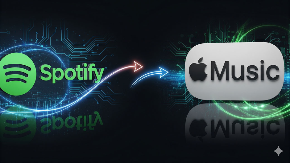 Spotify çalma listelerinizi Apple Music’e taşıyabilirsiniz