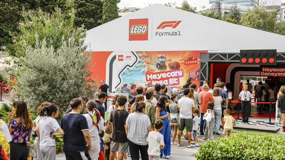 Formula 1 ve LEGO İstanbul’da buluştu