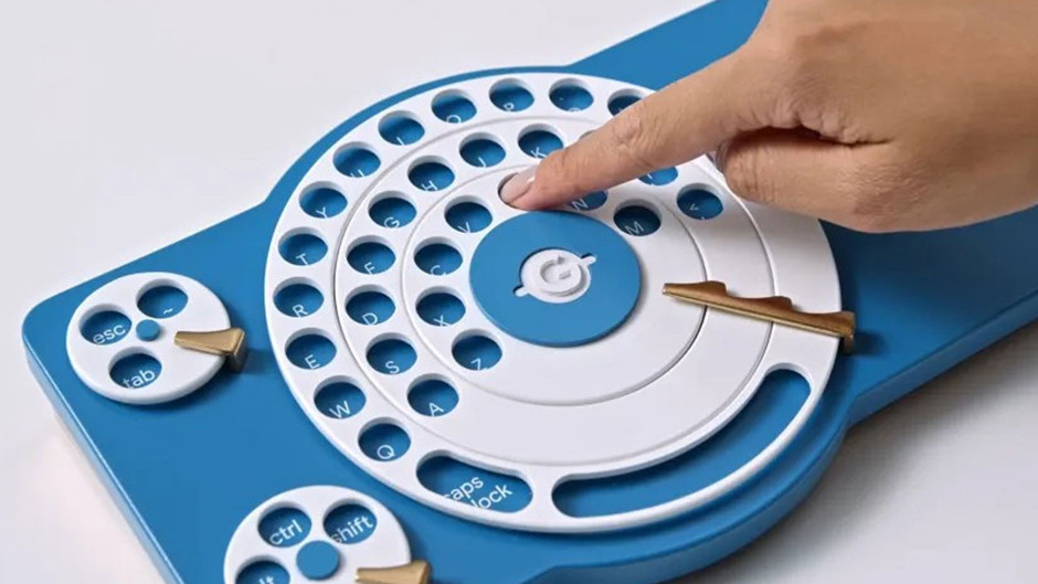 Google’dan sıra dışı bir klavye: Tuşlar yok, kadran var!