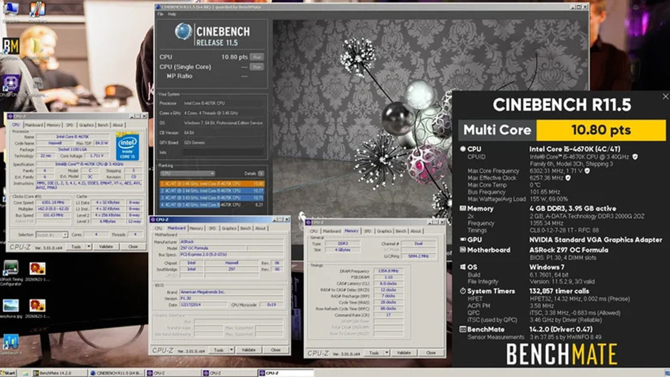 13 yıllık Intel işlemciyle gelen overclock rekoru