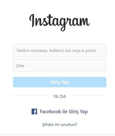 instagram şifremi unuttum, ne yapabilirim