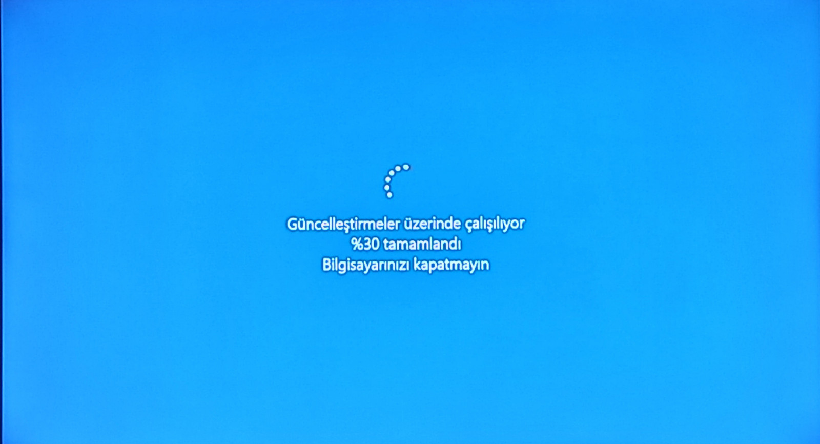 windows guncelleme