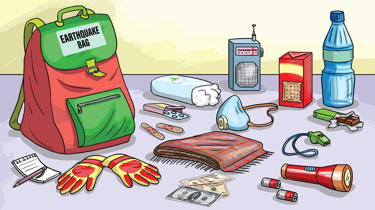 deprem çantası