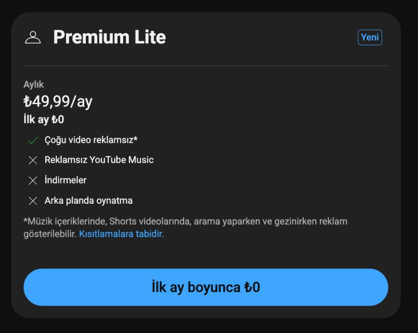 premium lite